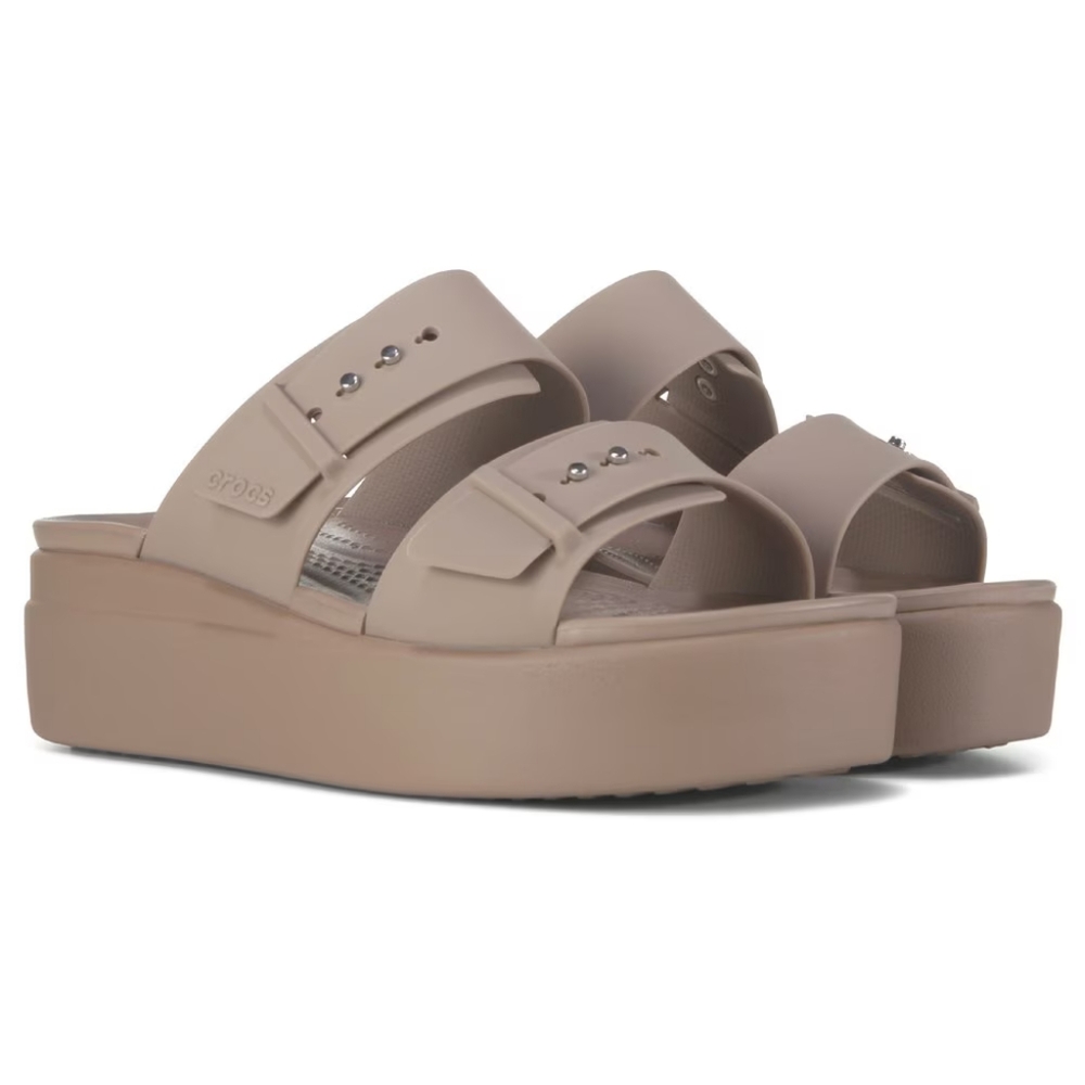 Croc Brooklyn Buckle platform sandal